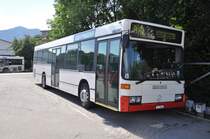 ARL, Tesserete. Mercedes-Benz O405N2 (Nr.8) in Tesserete, Rimessa ARL. (3.7.2010)