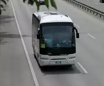 Neoplan Tourliner de la maison Villa photographi� le 27.05.2012 en direction de B�le 