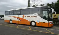 Setra 415 GT HD de la maison belge Deblire photographi� le 04.10.2012 pr�s de Berne