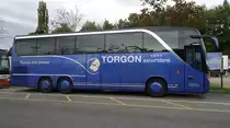 Setra 415 HDH de la maison Torgon Excursion photographi� le 04.10.2012 pr�s de Berne