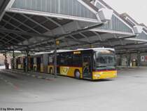 Postauto/Regie Bern Nr. 636 (Mercedes CitaroII O530G) am 26.9.2012 beim Bhf. Bern. Im Jahre 2012 wurden zwei 10-jhrige Citaro-Gelenkbusse durch deren Nachfolge Modell ersetzt. Sehr zu meiner Freude als 4-trige Variante.