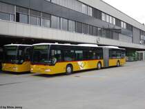 Postauto/Regie Bern Nr. 634 (Mercedes Citaro O530G) am 26.9.2012 beim Bhf. Bern