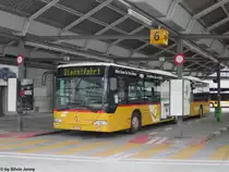 Postauto/Regie Bern Nr. 631 (Mercedes Citaro O530G) am 26.9.2012 beim Bhf. Bern.