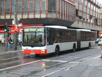 MAN Niederflurbus 3. Generation (Lion's City) auf der Linie 608 nach Bonn Brser Berg am Hauptbahnhof Bonn.(4.10.2012) 