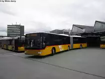 Postauto/PU Steiner Nr. 14 (Mercedes CitaroII O530G) am 26.9.2012 beim Bhf. Bern. Die bei Postauto eher selten vorkommenden Volvo/Hess haben nun das Lebensende erreicht und werden zusehends durch die allgegenw�rtigen Citaros ersetzt.