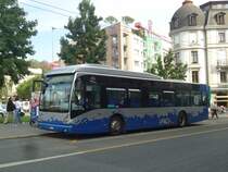 VMCV Clarens - Nr. 80/VD 550'435 - Van Hool am 23. September 2012 beim Bahnhof Vevey