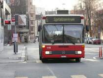 VB Biel - Mercedes O 405 N  Nr.116 unterwegs auf der Line  6 am 24.03.2008 