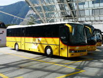 Postauto - Setra S 315 GT  GR 159230 bei den Postautohaltestelen ber dem Bahnhof in Chur am 18.09.2012