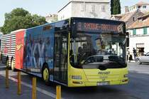 MAN Lion's City LL (NL 313), Promet Split, #225, Linie 9, 07.08.2012