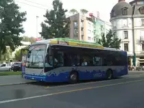 VMCV Clarens - Nr. 104/VD 114'029 - Van Hool am 23. September 2012 beim Bahnhof Vevey