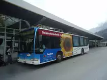 LLB Susten - Nr. 13/VS 38'013 - Mercedes Citaro am 1. Oktober 2012 in Leukerbad Busbahnhof