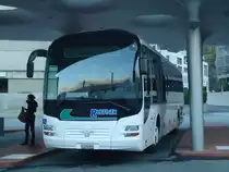 Ruffiner, Turtmann (SBB) - VS 284'093 - MAN am 1. Oktober 2012 beim Bahnhof Visp 