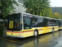 STI Thun - Nr. 118/BE 700'118 - MAN am 15. Oktober 2012 bei der Schiffl�ndte Thun