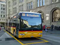 Eurobus (Cars Alpin Neff), Arbon - Nr. 14/TG 185'521 - Mercedes Citaro am 20. Oktober 2012 beim Bahnhof St. Gallen