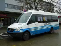 WilMobil, Wil - Nr. 207/SG 157'346 - Mercedes am 24. Oktober 2012 beim Bahnhof Wil