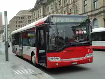 SW Winterthur - Nr. 211/ZH 730'211 - Solaris am 24. Oktober 2012 beim Hauptbahnhof Winterthur