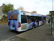 Mercedes Citaro Stadtbus von Saarbahn und Bus in Saarbr�cken Brebach. Das Foto habe ich im Oktober 2012 gemacht.