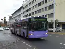 VB Biel - Schnappschus vom NAW Trolleybus unterwegs auf der Linie 4 in Biel am 28.10.2012