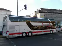 BEX Berlin Linien Bus Reisebus Setra S 431 DT am Heidelberger Platz 28.10.12