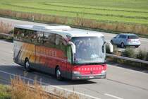 Mercedes Benz Tourismo de la maison Hardegger photographi� le 21.10.2012 � Oensingen