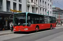 Mercedes Citaro mit der Betriebsnummer 125 auf der Linie 8 beim Guisanplatz. Die Aufnahme stammt vom 24.05.2012.
