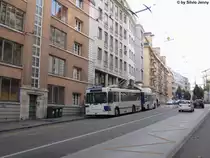 tl Nr. 775+930 (NAW/Lauber + Hess/Lanz&Marti) am 25.10.2012 in Lausanne, Valentin.