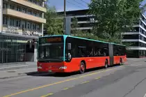 Mercedes Citaro mit der Betriebsnummer 157 auf der Linie 5 beim Bahnhof Biel. Die Aufnahme stammt vom 24.05.2012.