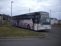 Neoplan Euroliner der RPNV in Sassnitz am 25.02.2012