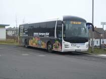 MAN Lion's Regio der RPNV in Sassnitz am 24.02.2012 
