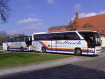 HA 104 und HA 131 am 05.04.2008 in Guben, Kirchplatz