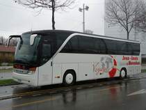 Setra 415 HD de la maison Jean-Louis / Novabus photographi� le 27.11.2012 � Berne