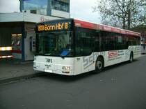 MAN A21 erreicht am 27.12.2006 den Hauptbahnhof von Bonn.