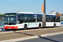 MAN Lion`s City NG 323 der SWB BN-SW 4379 auf der Kennedybr�cke in Bonn - 01.10.2012