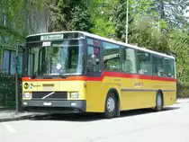 K�ng, Beinwil (Freiamt). Volvo/Hess B10M (AG 15'835) in Muri, Bahnhof. (2.5.2008)