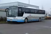 Neoplan N 3016 Regioliner abgestellt am ZOB in H�he Rostock Hauptbahnhof/S�d.02.12.2012