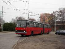 Ikarus 280T, BKV Budapest #260, 26.11.2012 Csertő utca Budapest.