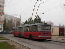 Ikarus 435T, BKV Budapest #301, 26.11.2012 Csertő utca Budapest.