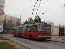 Ikarus 435T, BKV Budapest #301, 26.11.2012 Csertő utca Budapest.