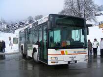 Abderhalden, Wildhaus. MAN/G�ppel NM283 (SG 16'709) in Wildhaus, Lisighaus. (14.2.2009)