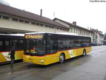 Postauto/PU TPC VS 205 620 (MAN A21 Lion's City) am 28.11.2012 beim Bhf. St-Maurice