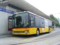 Sidler, Sempach. Setra S315NF (LU 15'699) in Sursee, Bahnhof. (31.8.2008)