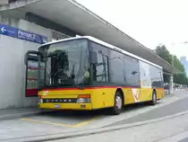 Sidler, Sempach. Setra S315NF (LU 15'699) in Sursee, Bahnhof. (31.8.2008)