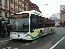 TRACE Colmar - Nr. 276/BD 222 KJ - Mercedes Citaro am 8. Dezember 2012 in Colmar, Th��tre