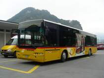 Thepra, Stans. Neoplan N4416 (Nr.18) in Stansstad, Bahnhof. (20.9.2008)