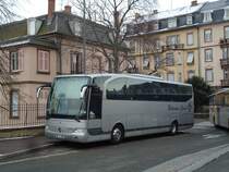 Aus Italien: Beltramini e Gianoli, Golasecca - DL-963 PE - Mercedes am 8. Dezember 2012 beim Bahnhof Colmar