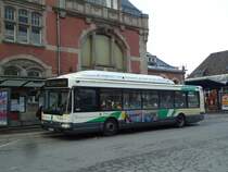 TRACE Colmar - Nr. 154/9205 XP 68 - Renault am 8. Dezember 2012 beim Bahnhof Colmar