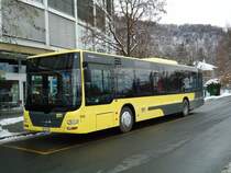 STI Thun - Nr. 152/BE 801'152 - MAN am 9. Dezember 2012 bei der Schiffl�ndte Thun