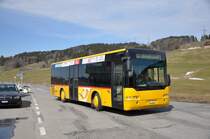Haas, Appenzell-Eggerstanden. Neoplan N4411 (AI 2'823) in Appenzell, Kreuzstrasse. (19.3.2010)