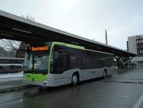 Busland, Burgdorf - Nr. 104/BE 737'104 - Mercedes Citaro am 10. Dezember 2012 beim Bahnhof Burgdorf