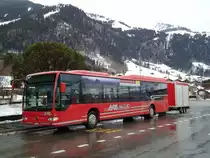 AFA Adelboden - Nr. 95/BE 26'774 - Mercedes Citaro am 16. Dezember 2012 beim Bahnhof Frutigen